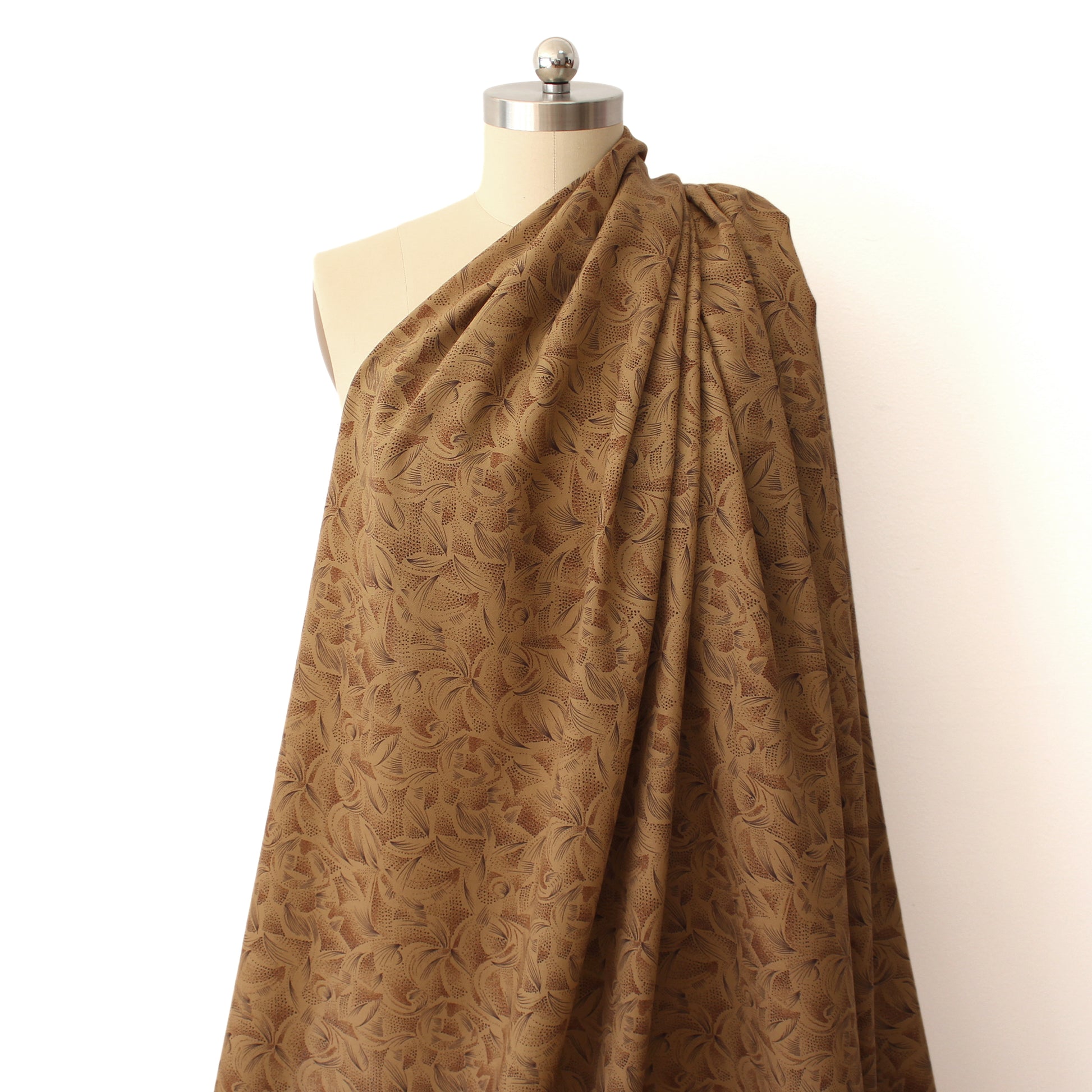 Italian 'stipple and line' virgin wool dressweight woven
