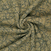 'yarn scramble' embroidered boucle knit coating - natural
