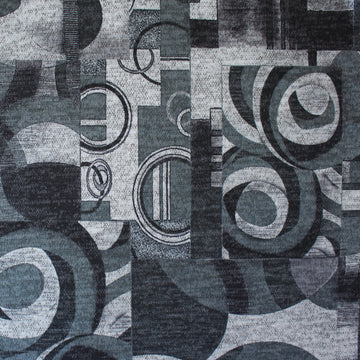 'cubist clips' light and drapey sweater knit