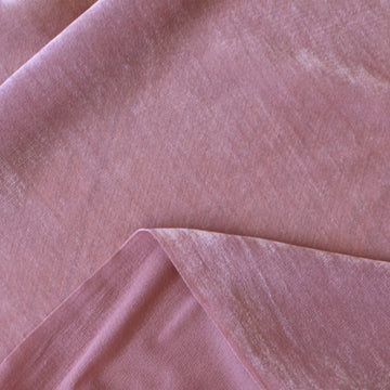 French stretch velvet mesh - mauve rose