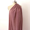 French stretch velvet mesh - mauve rose