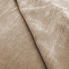 french stretch velvet mesh - sand