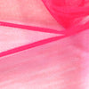 Italian, sheer and structured crisp mesh - hot pink