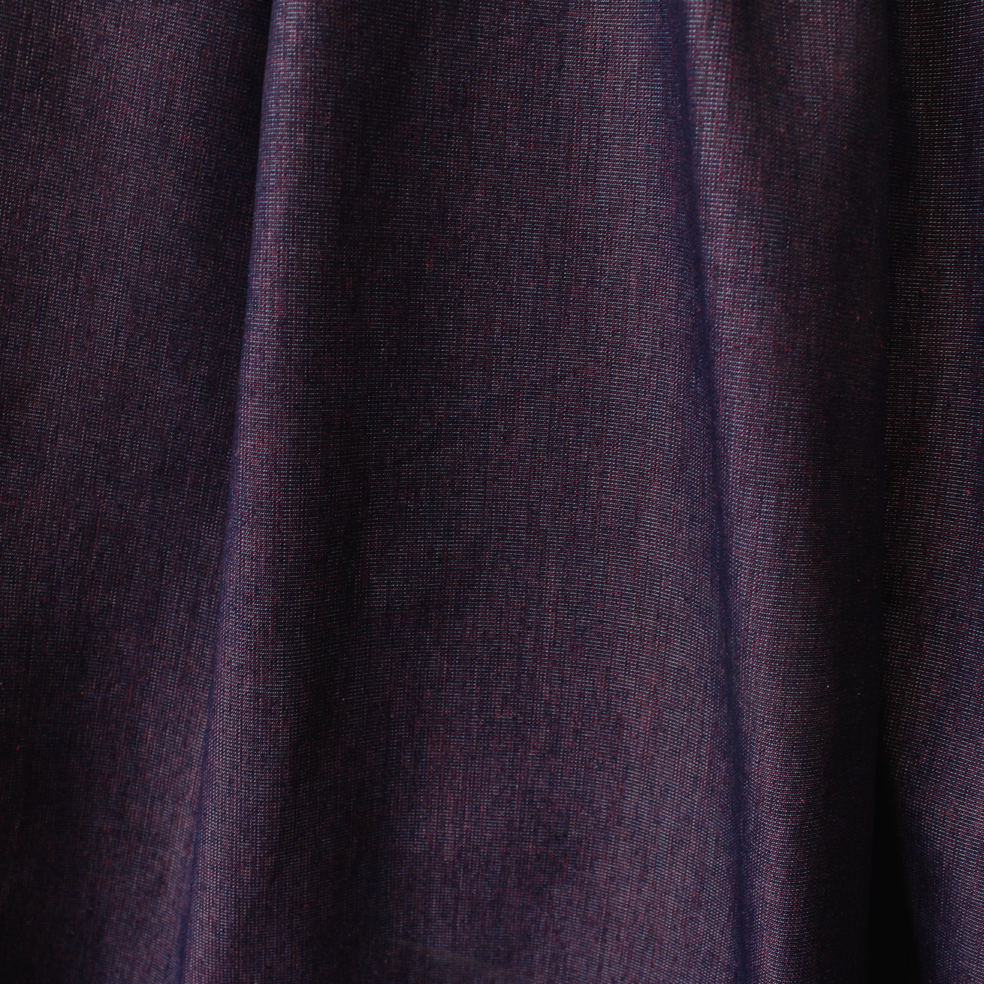 cross dye denim - medium indigo/cherry