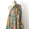 'holiday' embroidered all-cotton overprinted eyelet