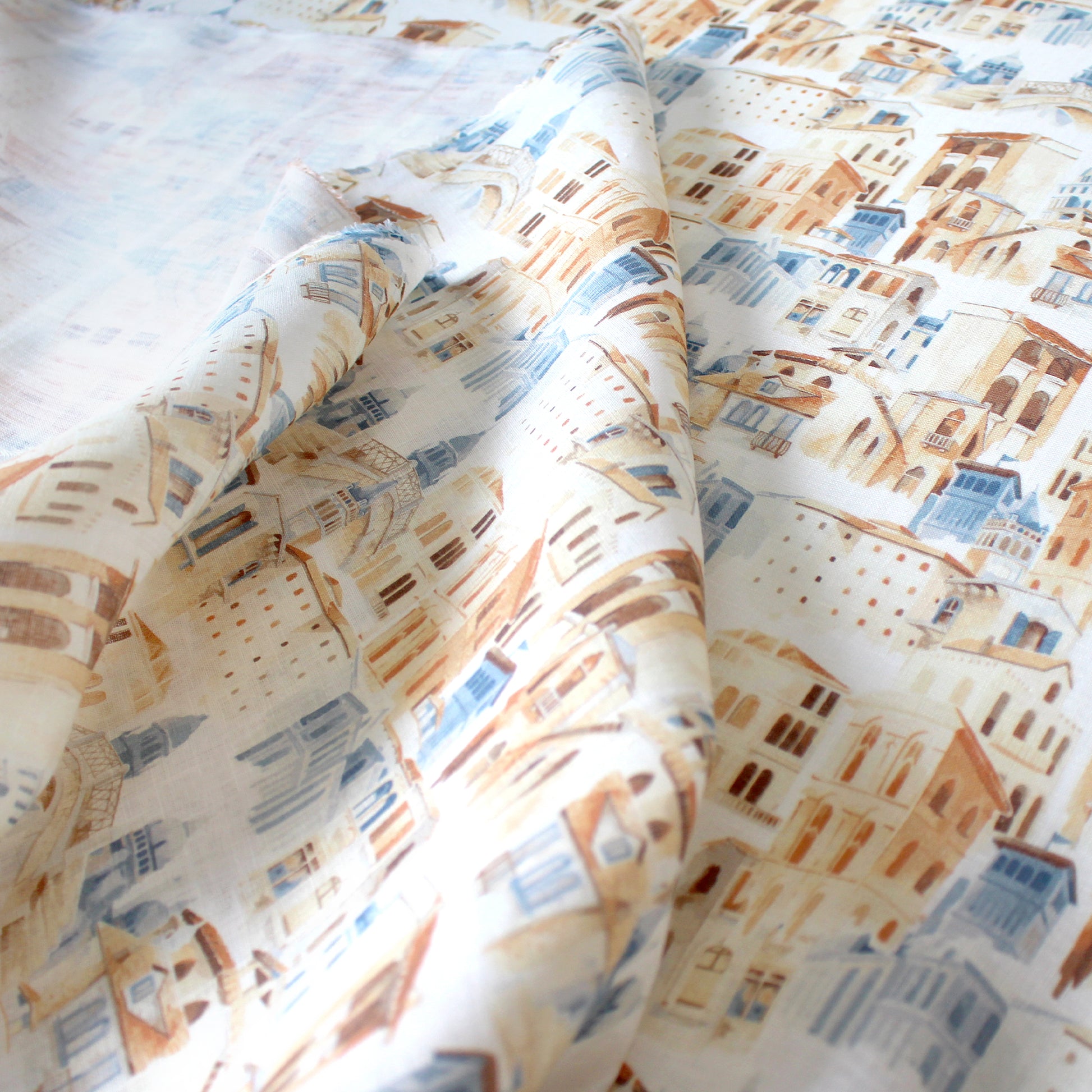 European 'abode' linen dressweight woven