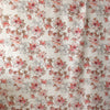 European 'midsummer garden' raw linen dressweight woven