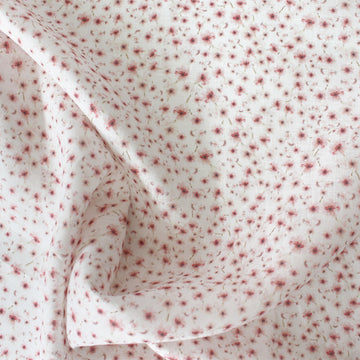European 'falling phlox' linen dressweight woven