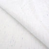 mousseline cotton double gauze - speckled white