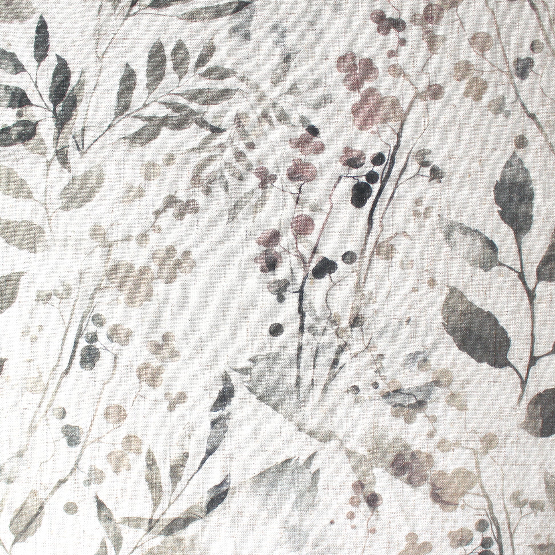 'olive leaf' linen dressweight woven, Oeko-Tex cert.