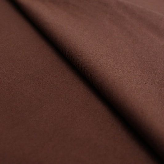 eco knit cotton/spandex jersey - milk chocolate