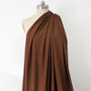 eco knit cotton/spandex jersey - milk chocolate