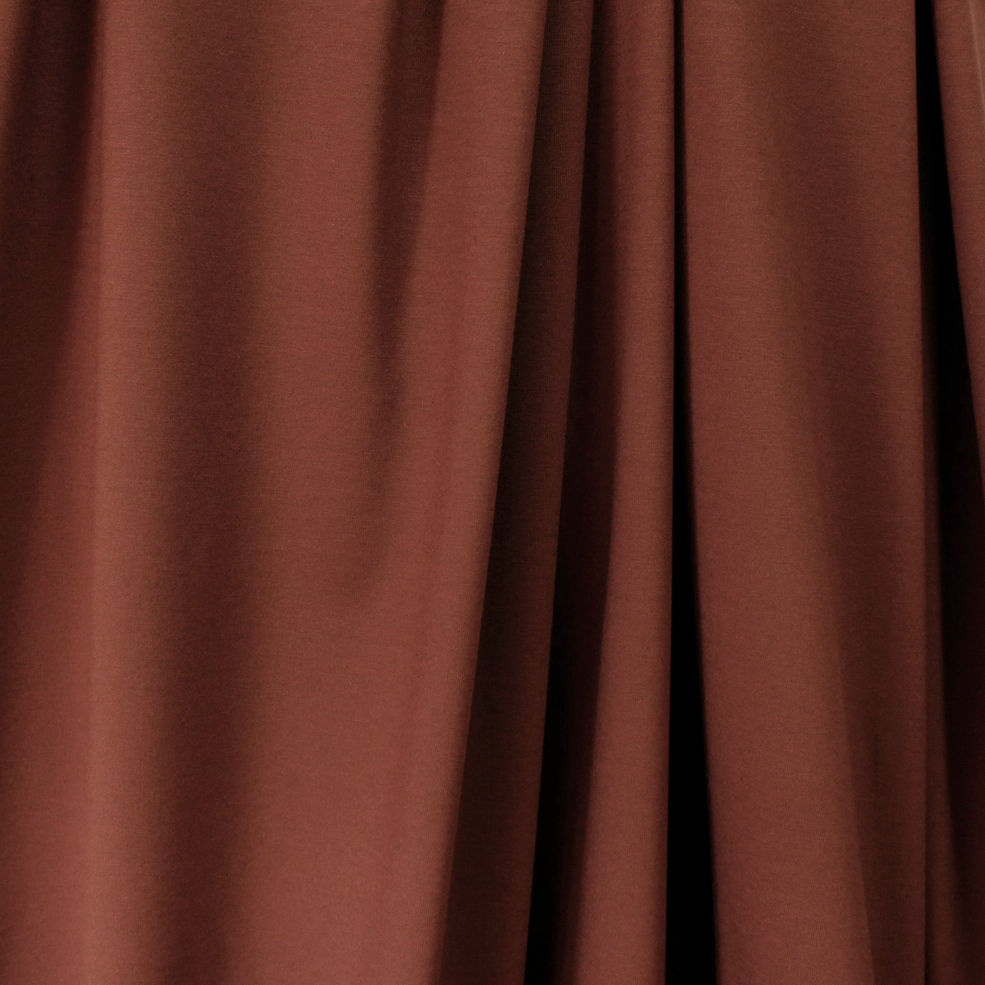 eco knit cotton/spandex jersey - marsala