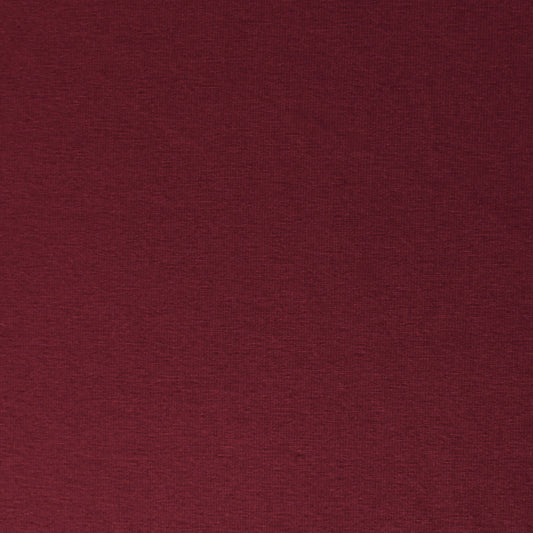 eco knit cotton/spandex jersey - garnet