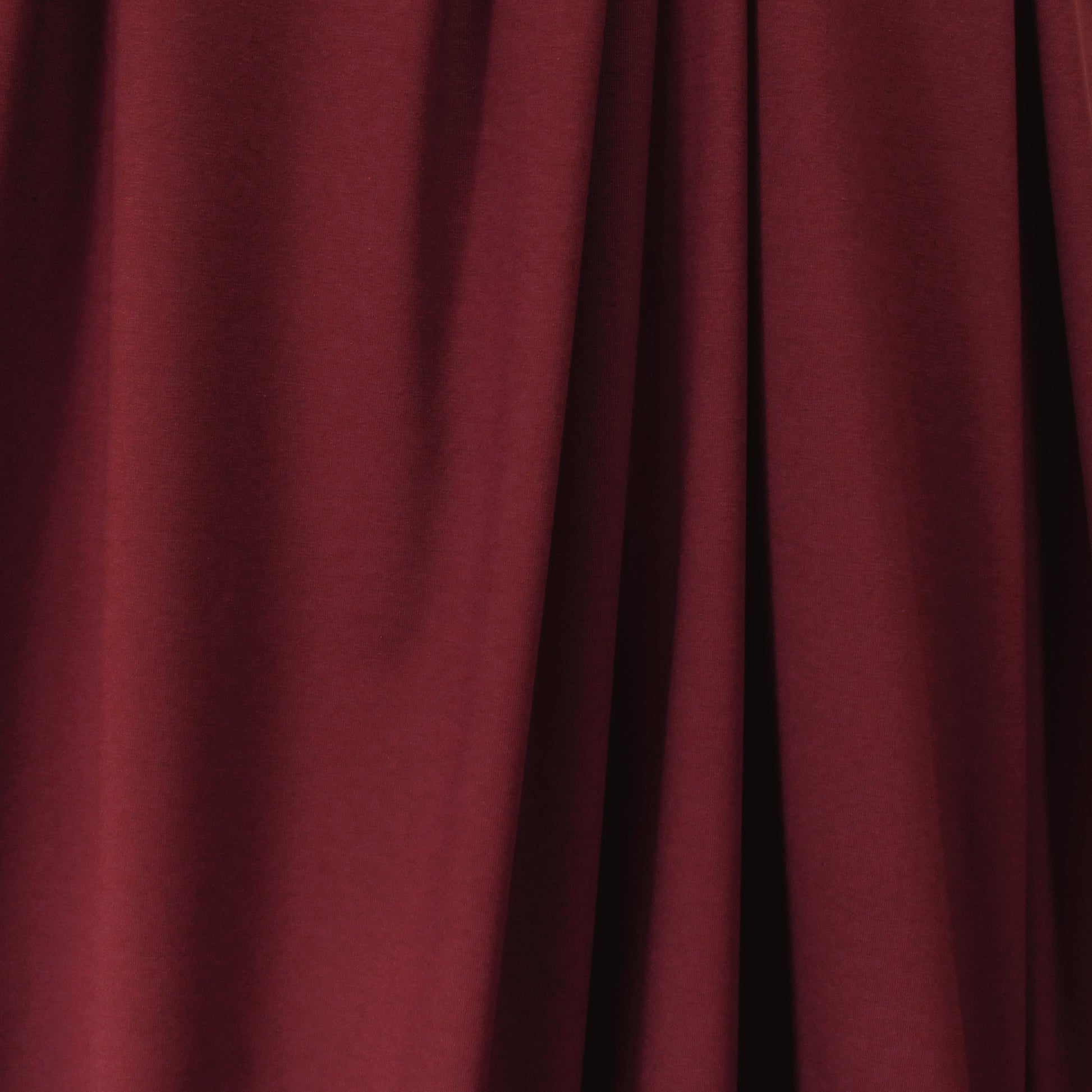 eco knit cotton/spandex jersey - garnet
