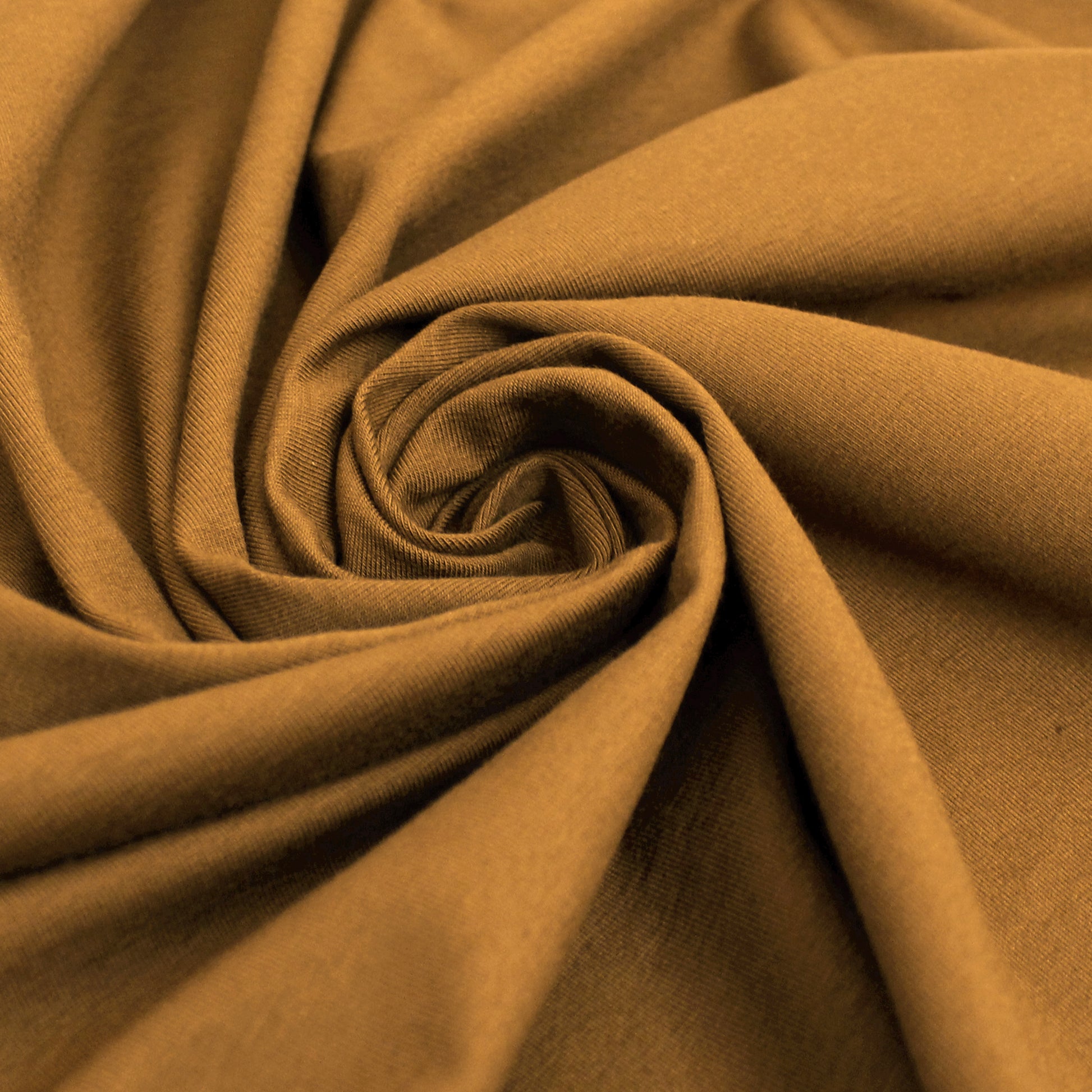 eco knit cotton/spandex jersey - turmeric