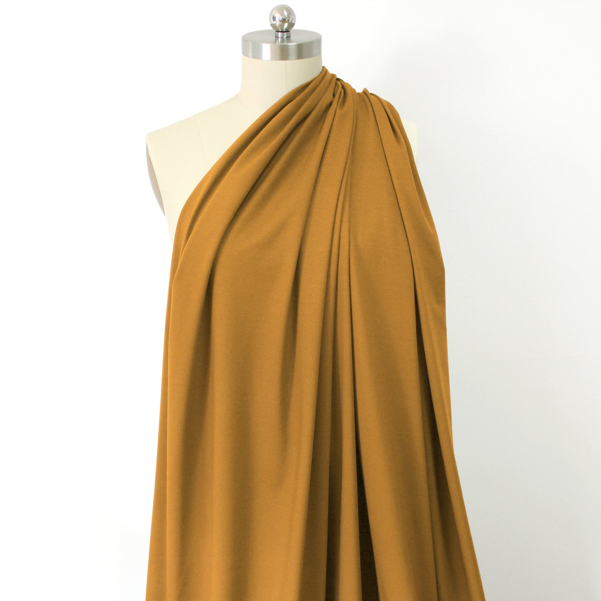 eco knit cotton/spandex jersey - turmeric