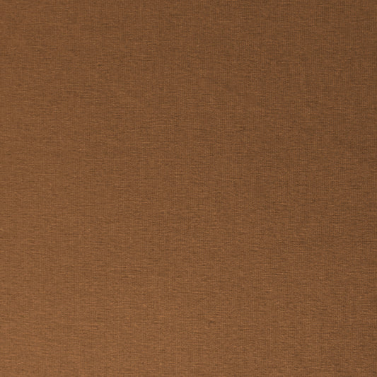eco knit cotton/spandex jersey - tobacco
