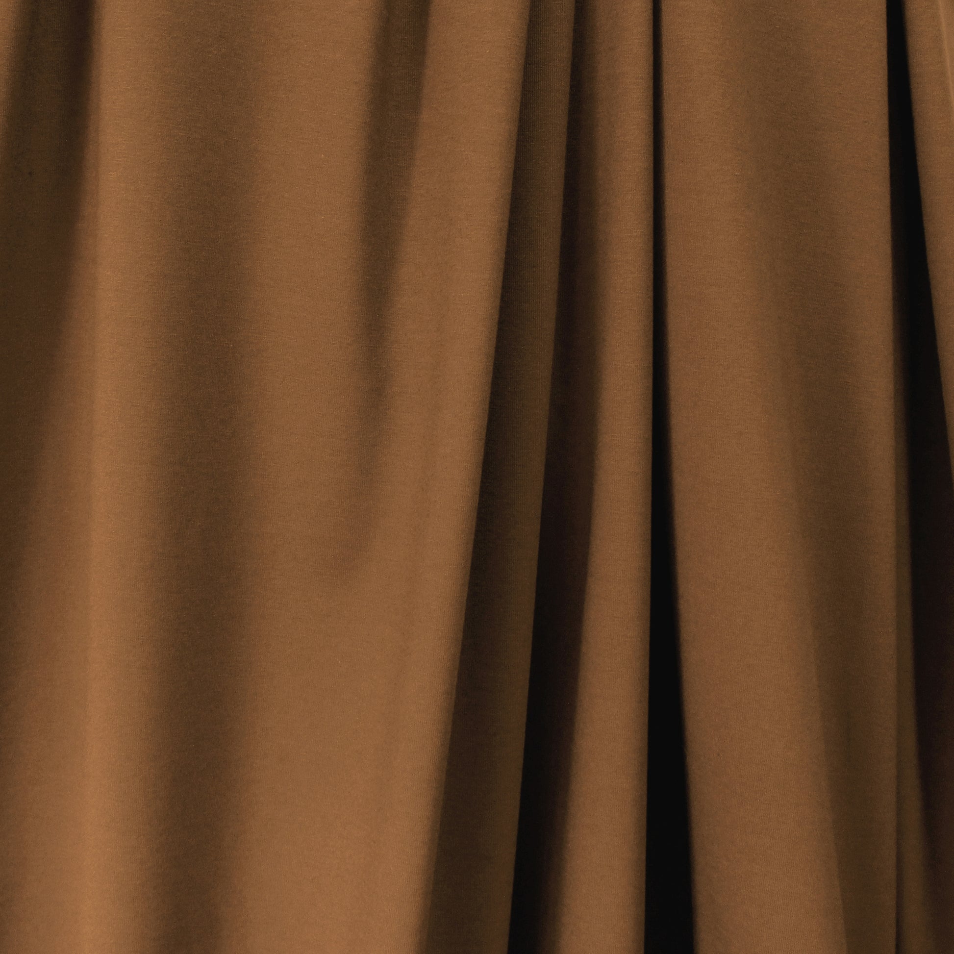 eco knit cotton/spandex jersey - tobacco