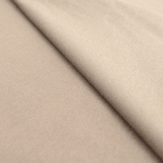 eco knit cotton/spandex jersey - light khaki