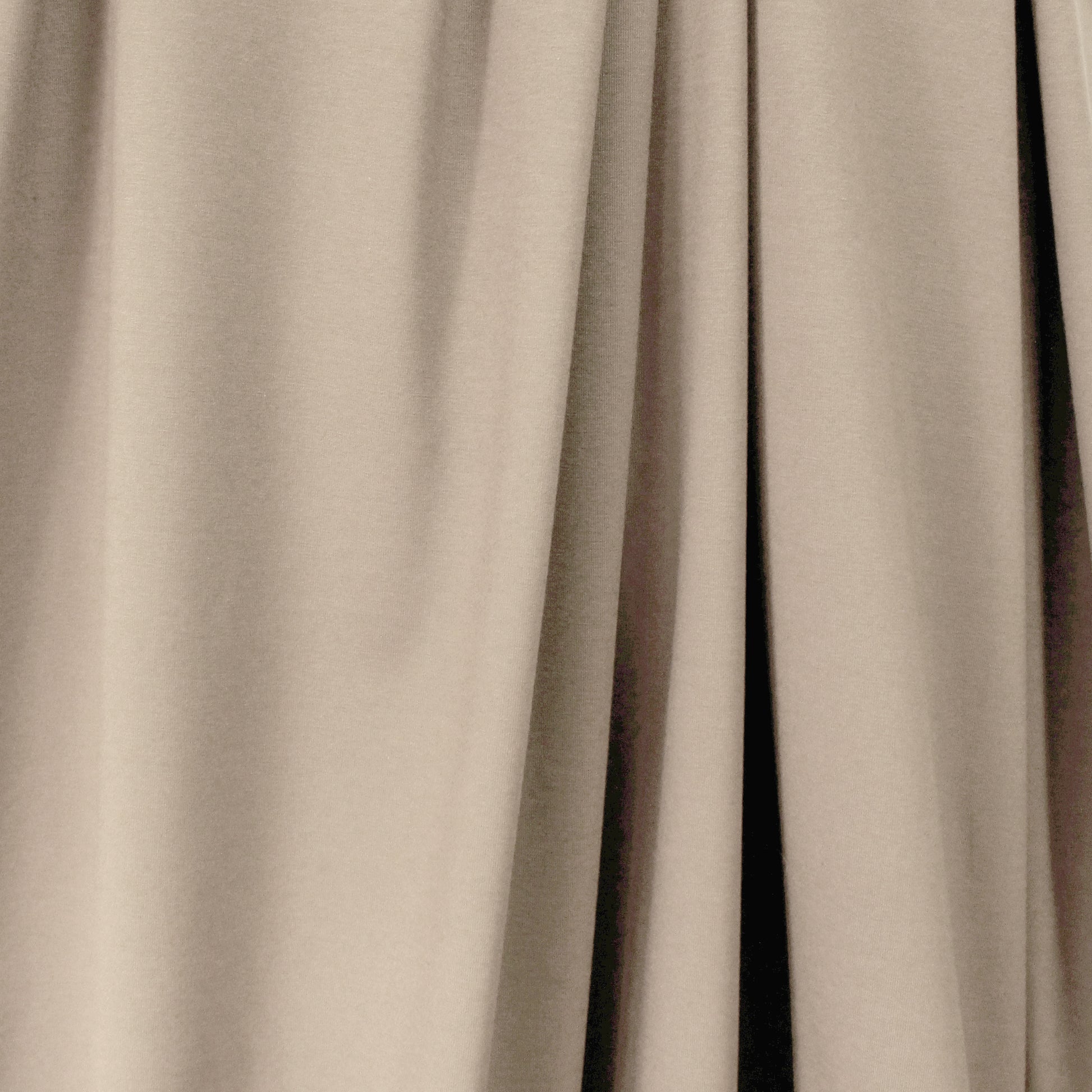 eco knit cotton/spandex jersey - light khaki