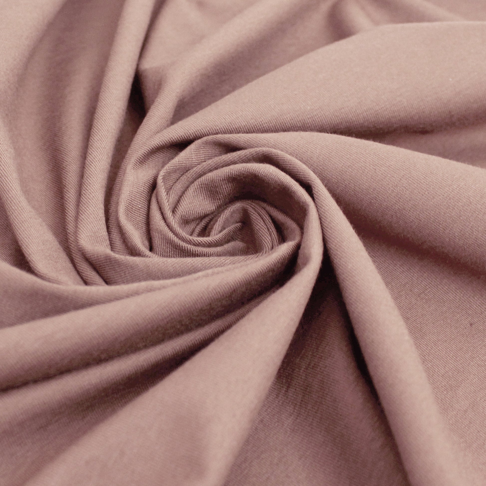 eco knit cotton/spandex jersey - antique mauve