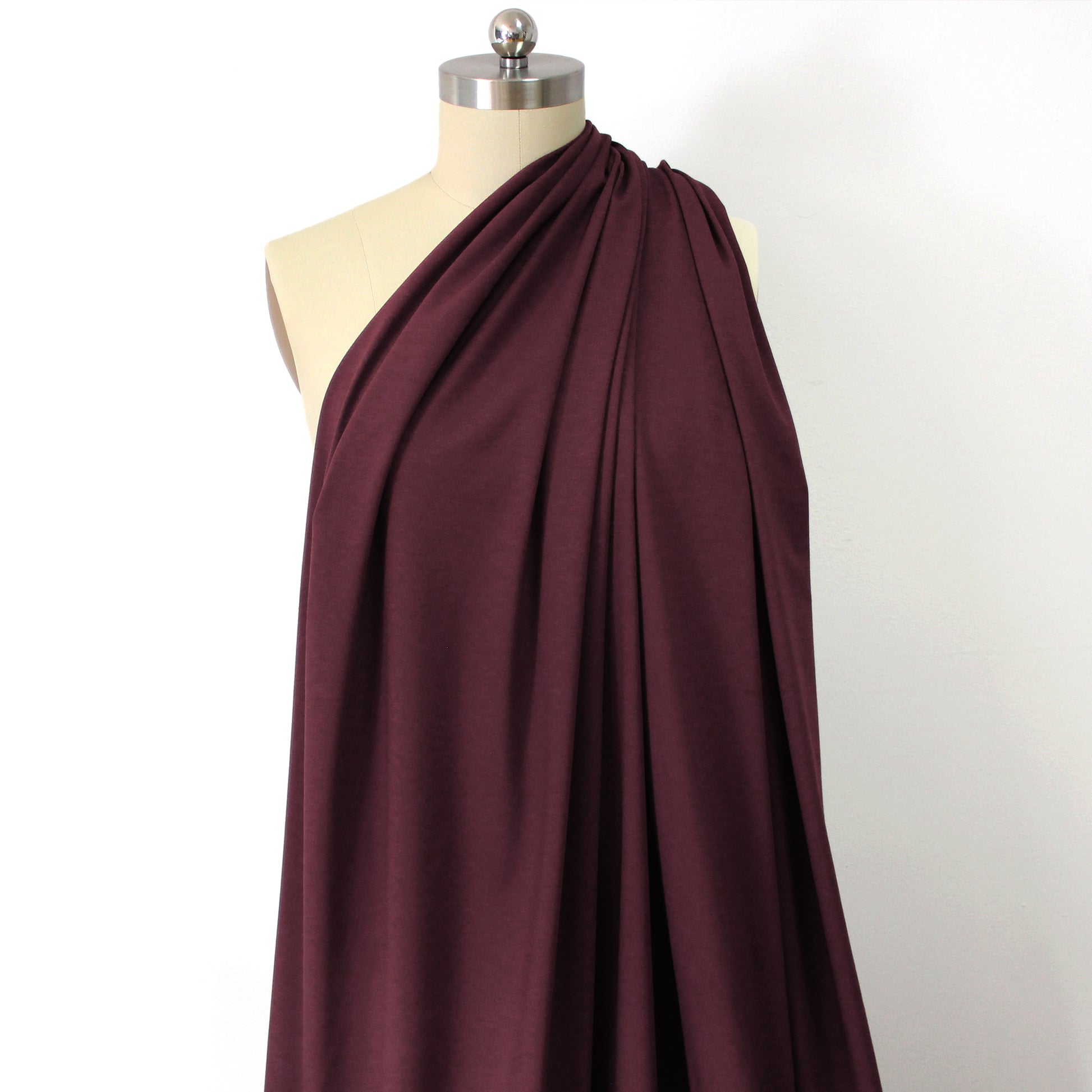 eco knit cotton/spandex jersey - raisin