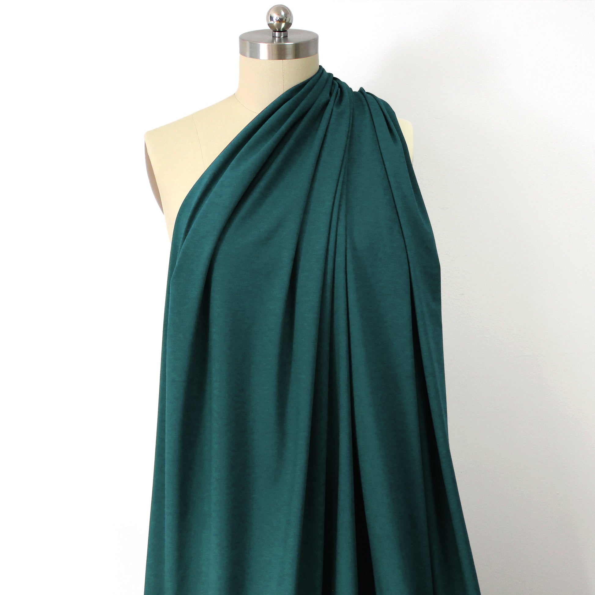 eco knit cotton/spandex jersey - teal