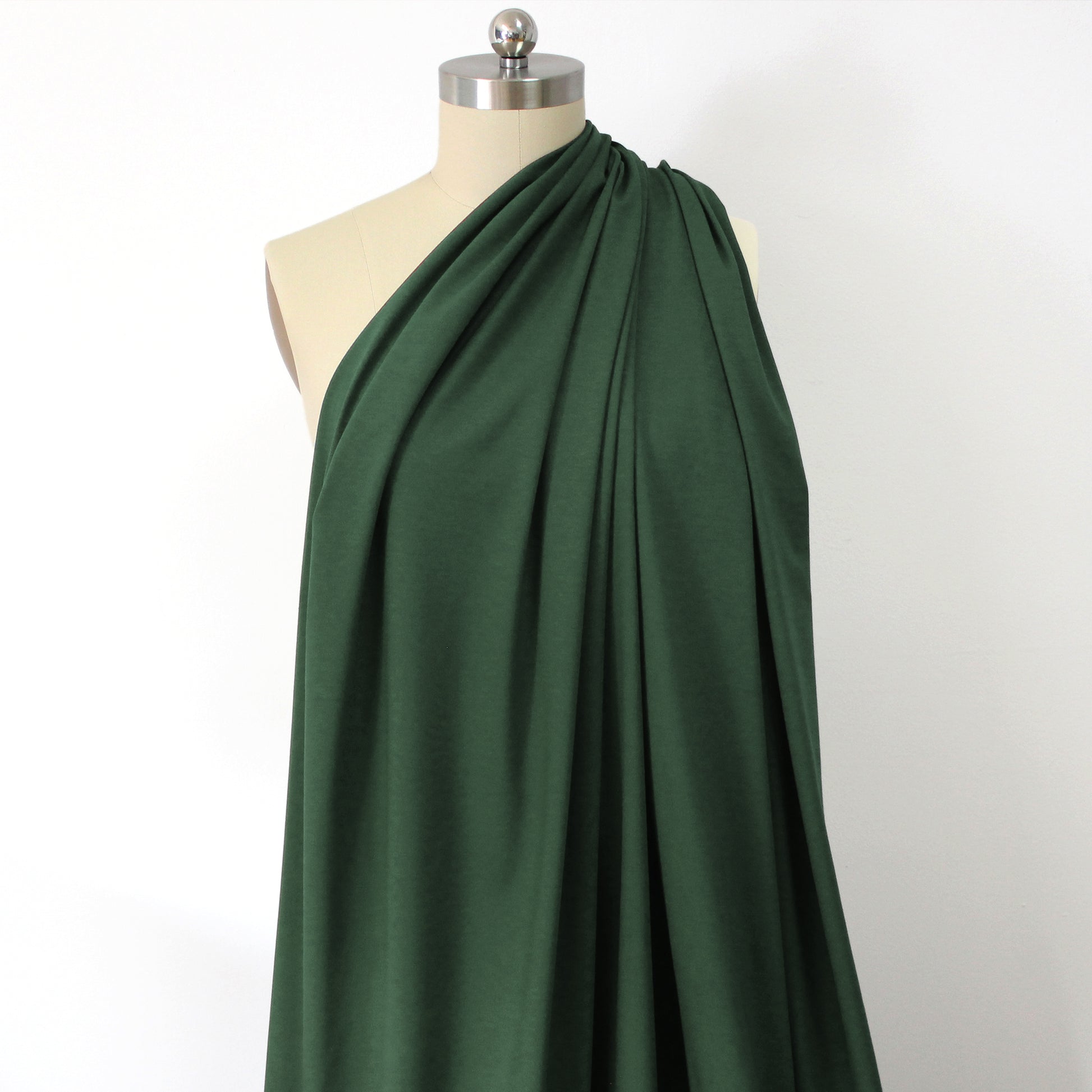 eco knit cotton/spandex jersey - balsam green