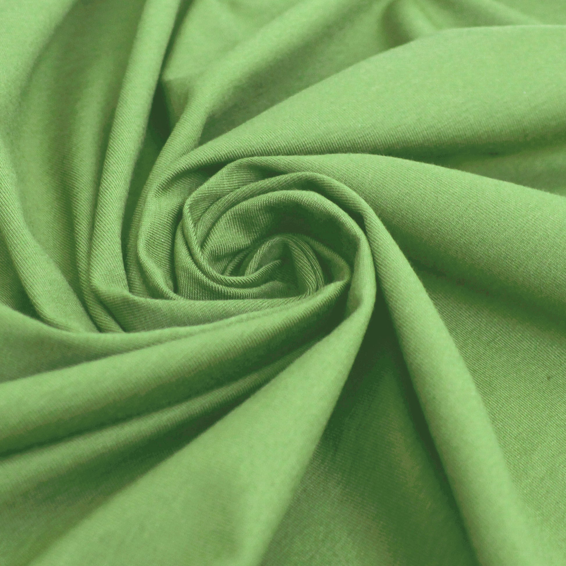 eco knit cotton/spandex jersey - spring green