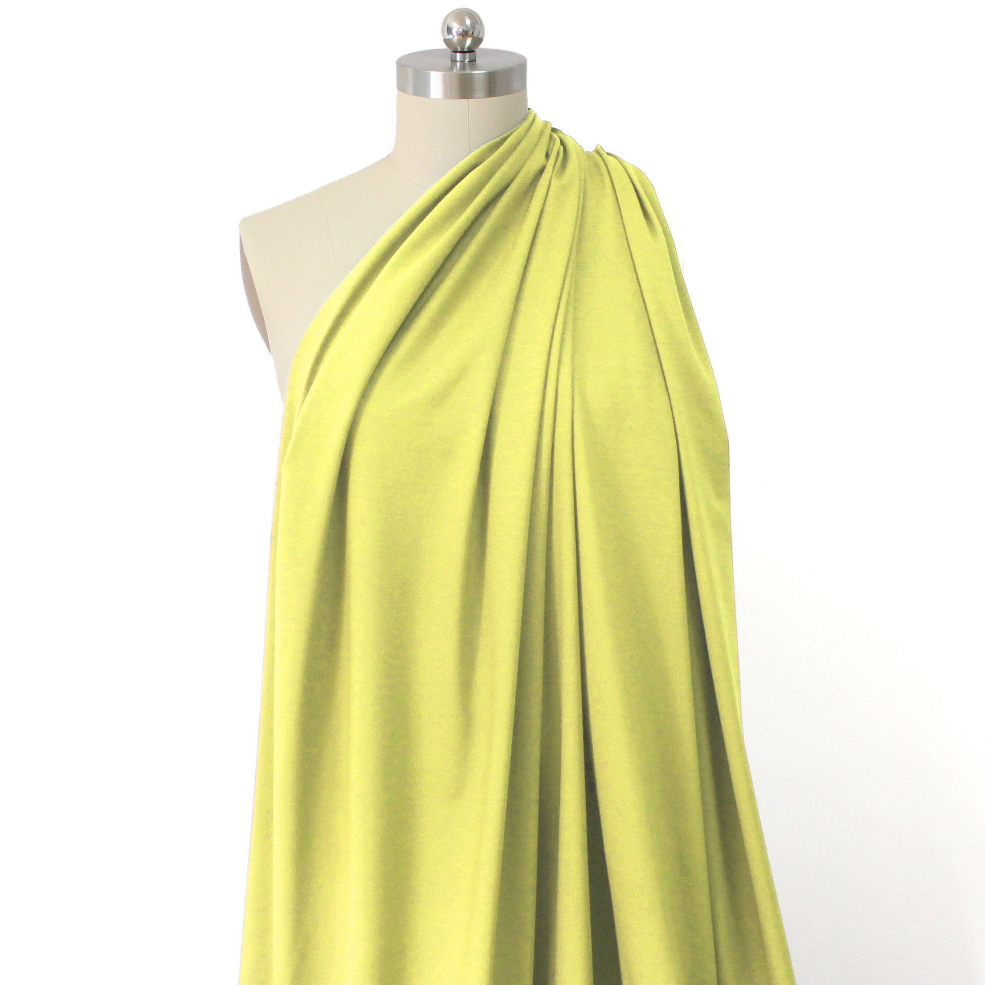 eco knit cotton/spandex jersey - limoncello