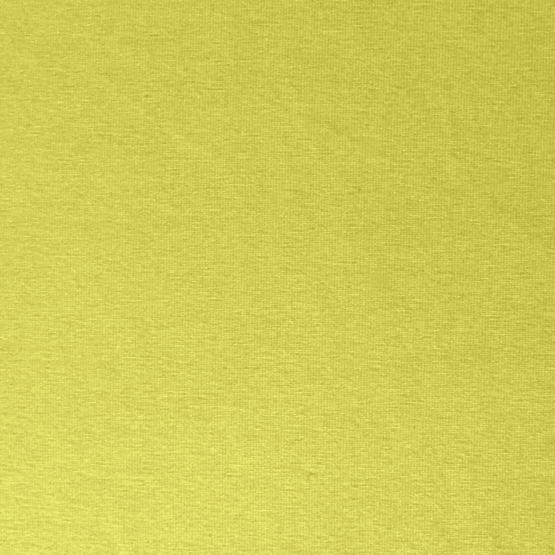 eco knit cotton/spandex jersey - limoncello