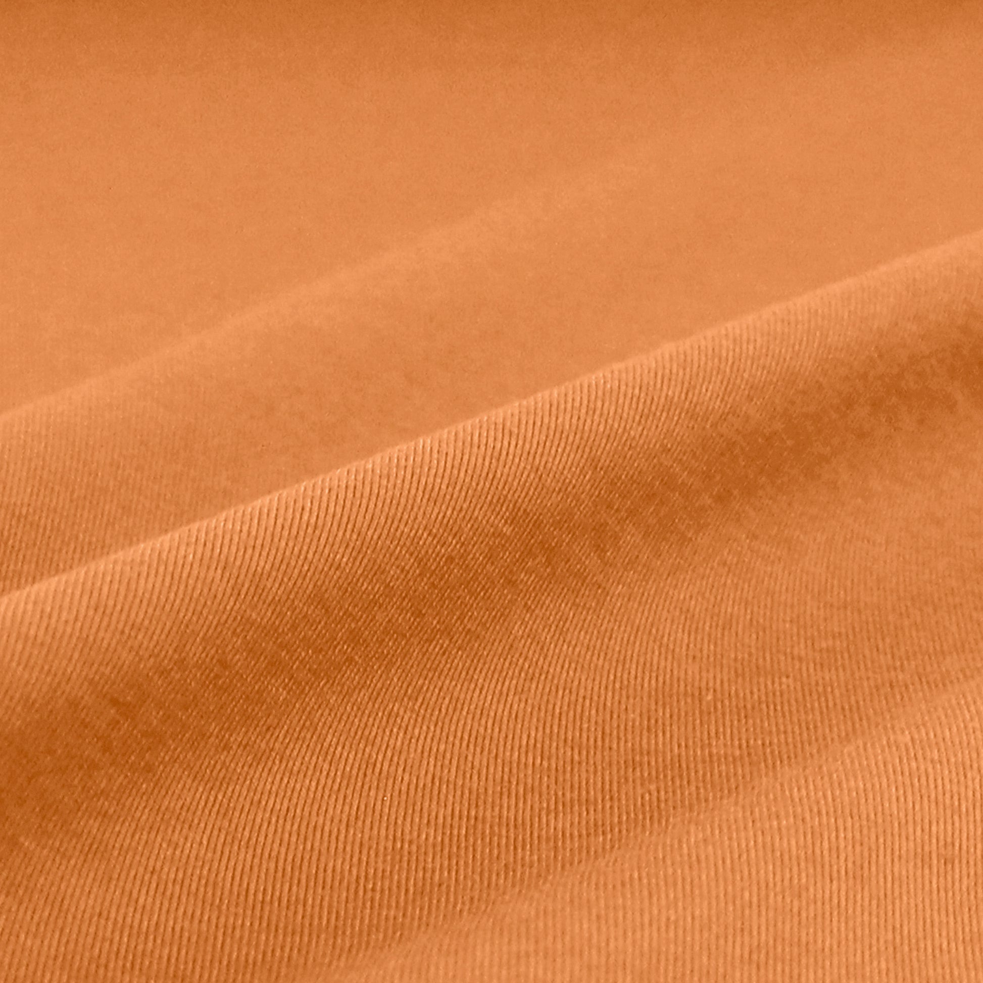 eco knit cotton/spandex jersey - orange melon