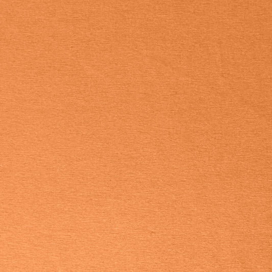 eco knit cotton/spandex jersey - orange melon