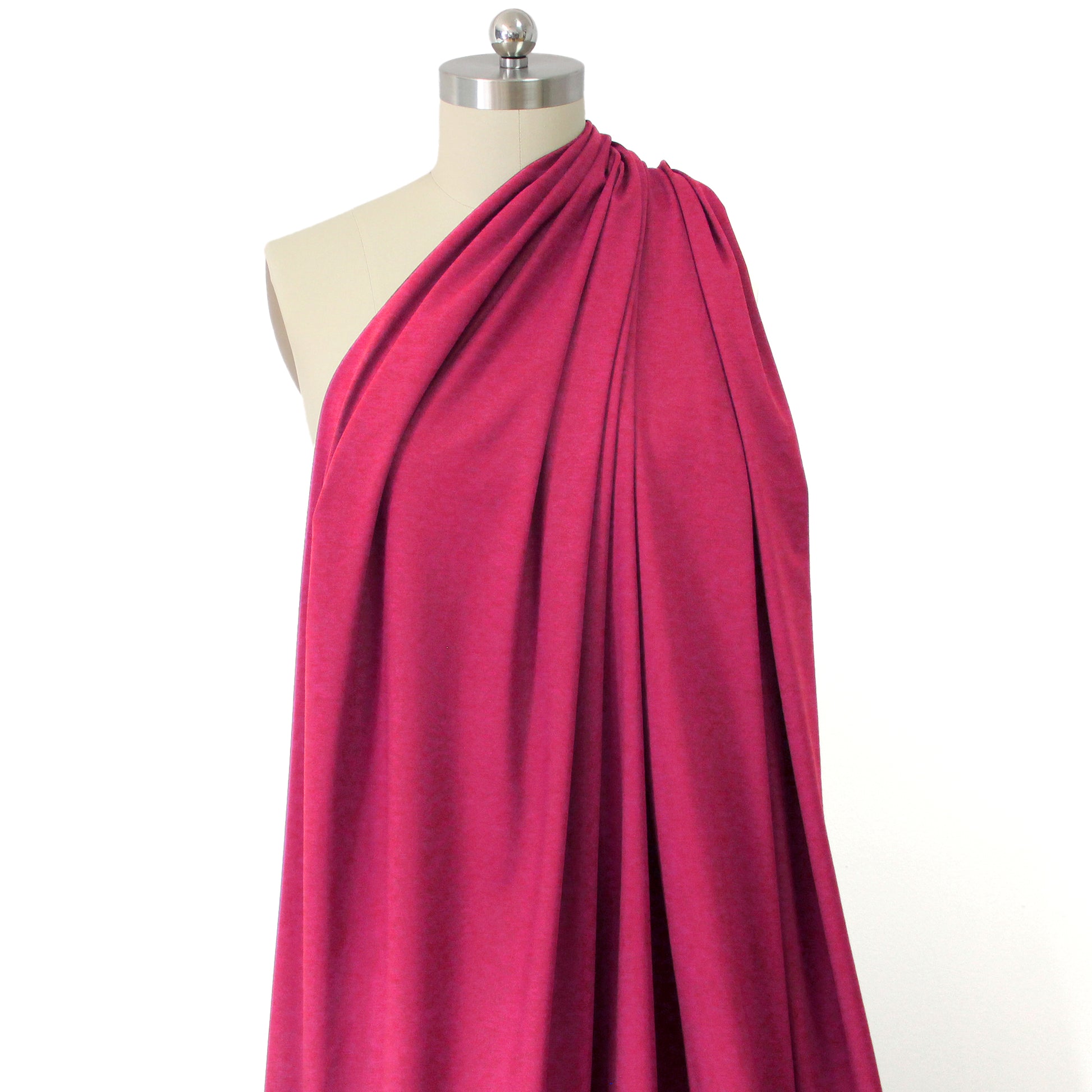 eco knit cotton/spandex jersey - pink rose