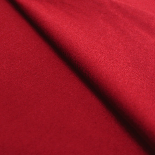 eco knit cotton/spandex jersey - scarlet red