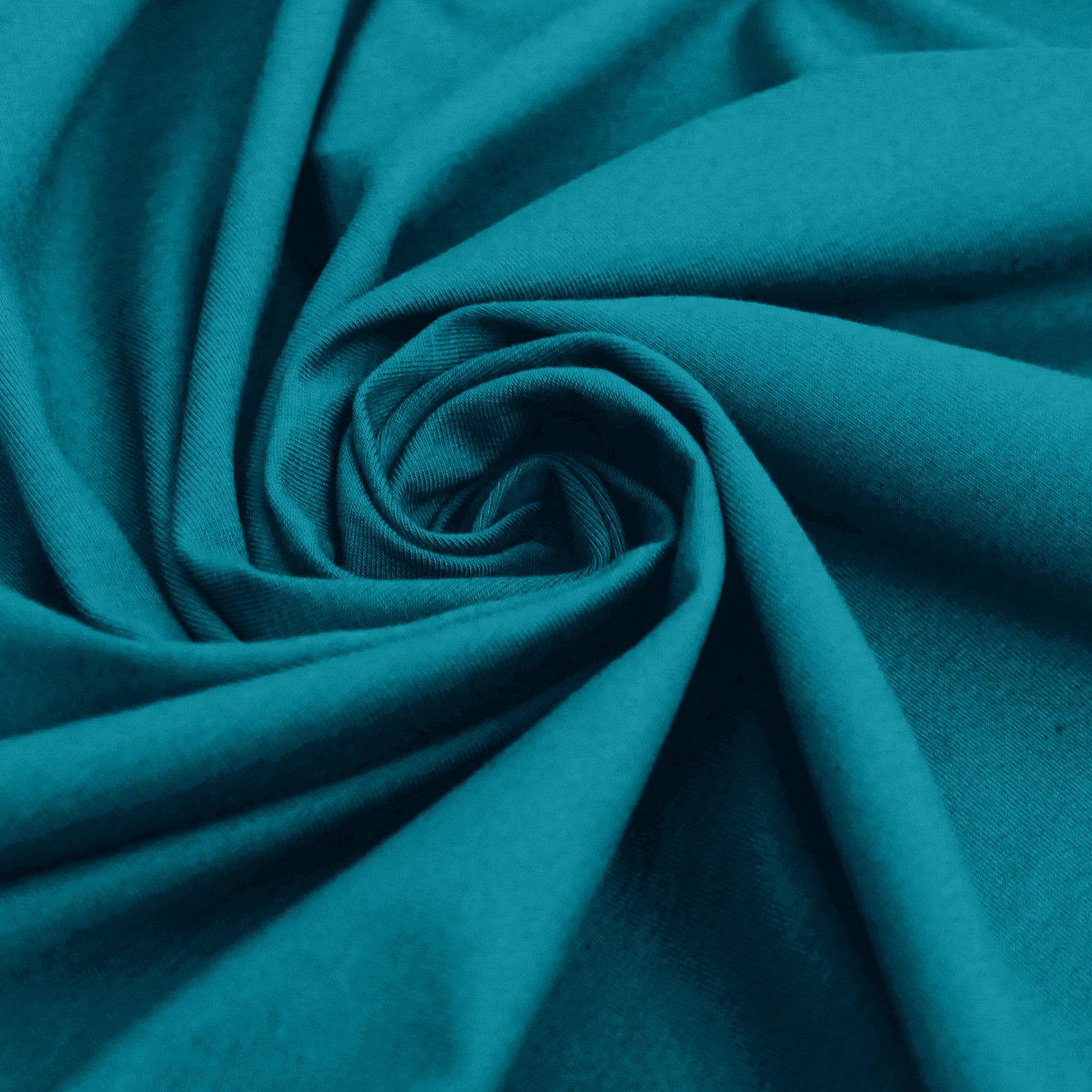 eco knit cotton/spandex jersey - lake blue