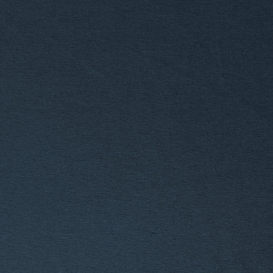 eco knit cotton/spandex jersey - marine blue