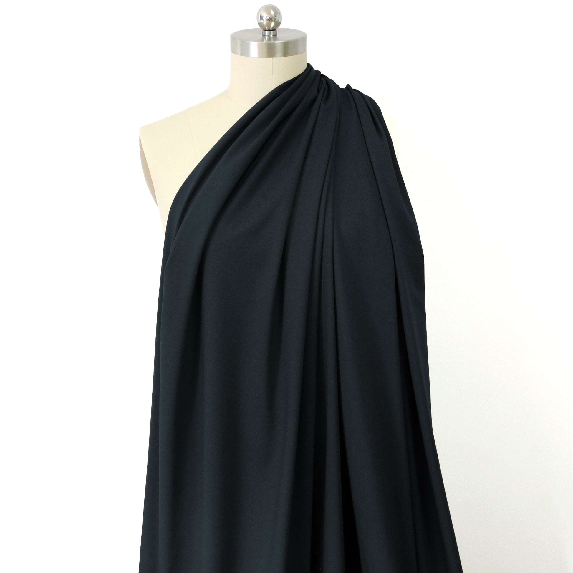 eco knit cotton/spandex jersey - midnight navy