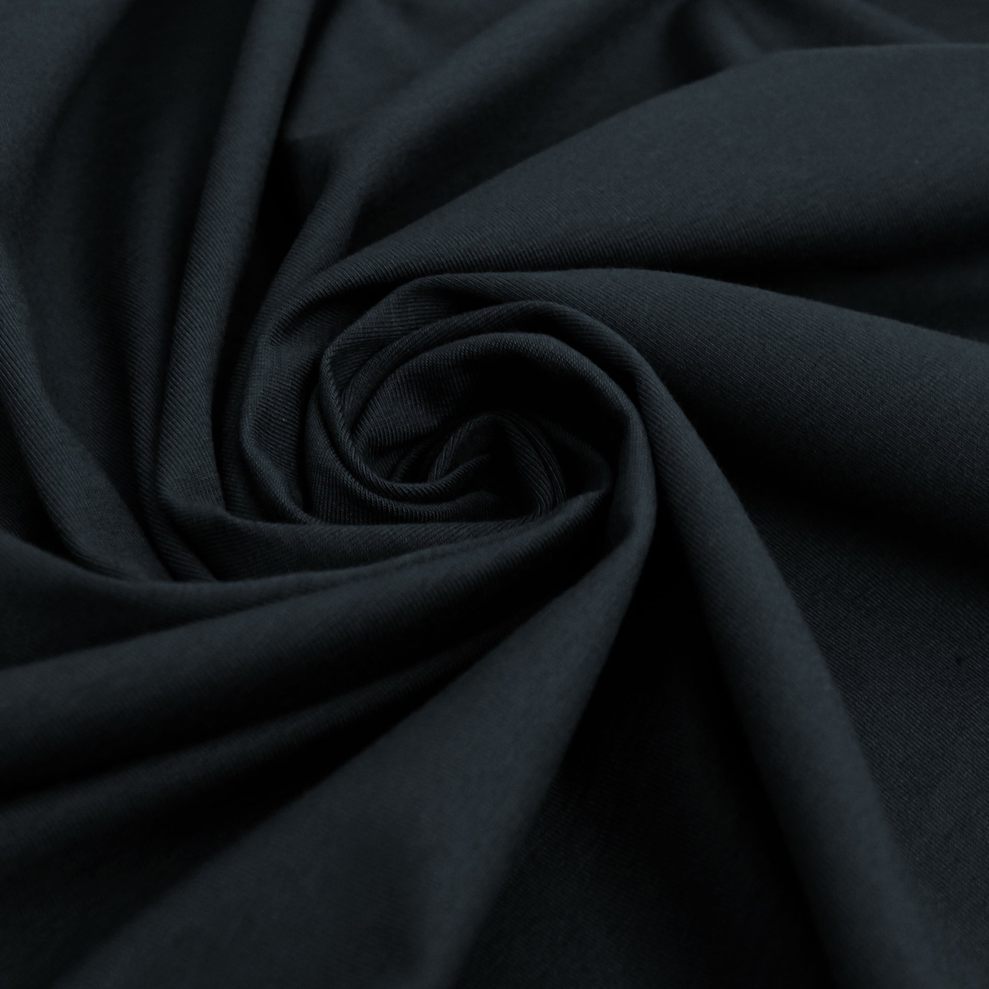 eco knit cotton/spandex jersey - midnight navy