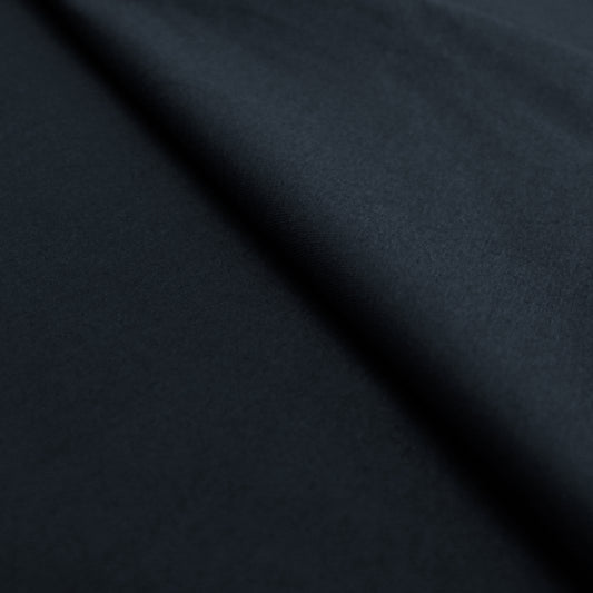 eco knit cotton/spandex jersey - midnight navy