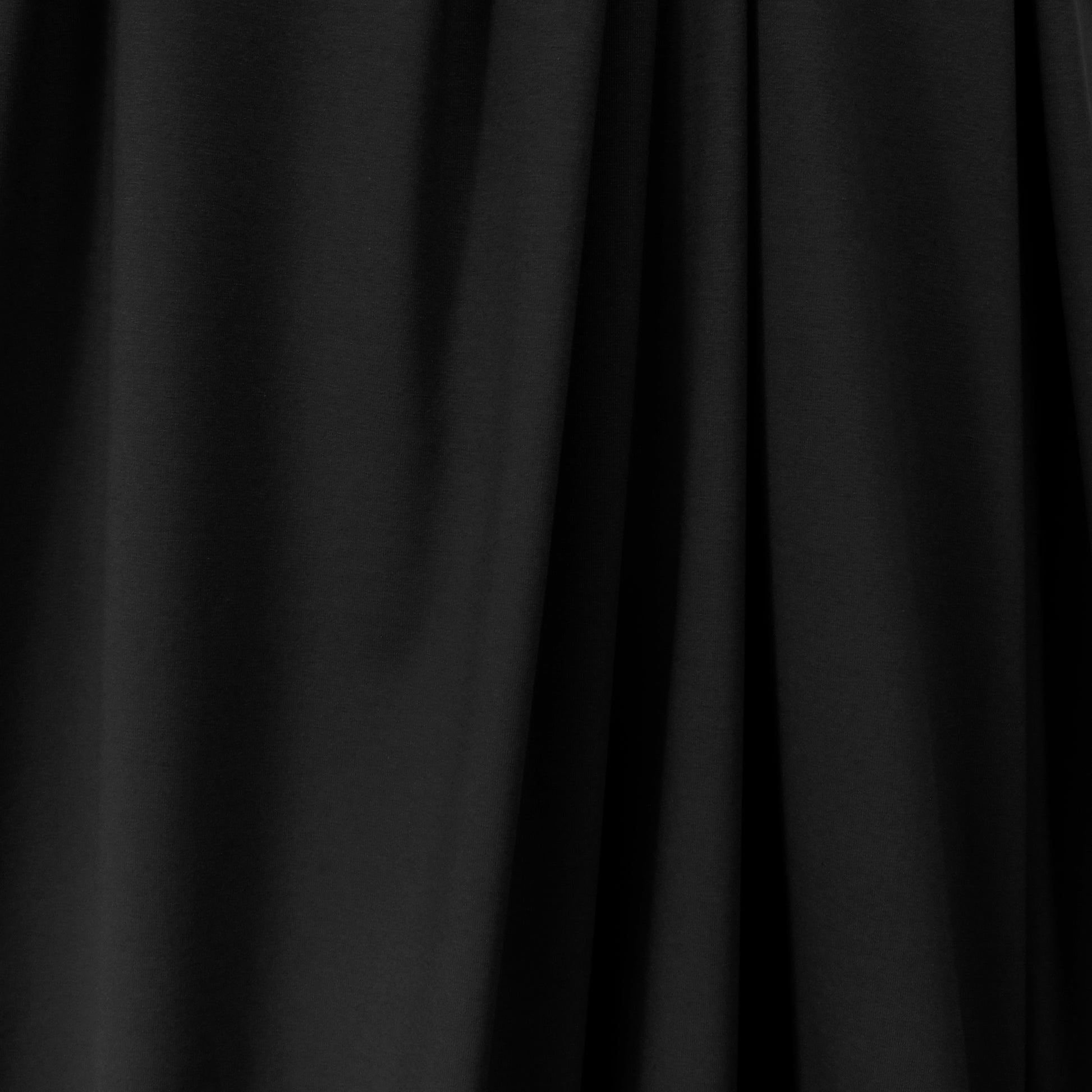 eco knit cotton/spandex jersey - black