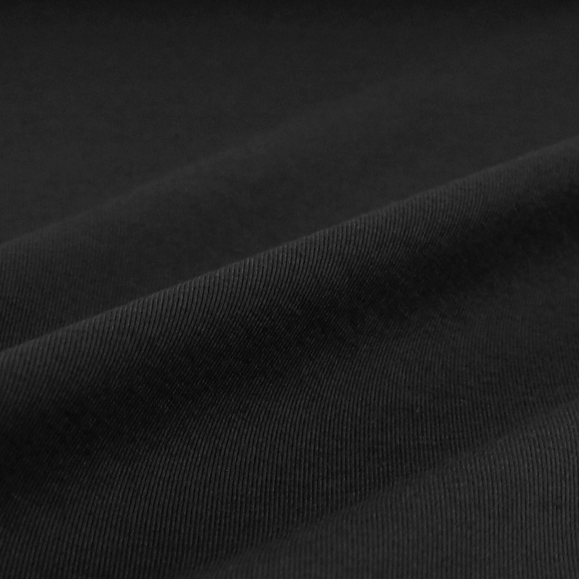 eco knit cotton/spandex jersey - black