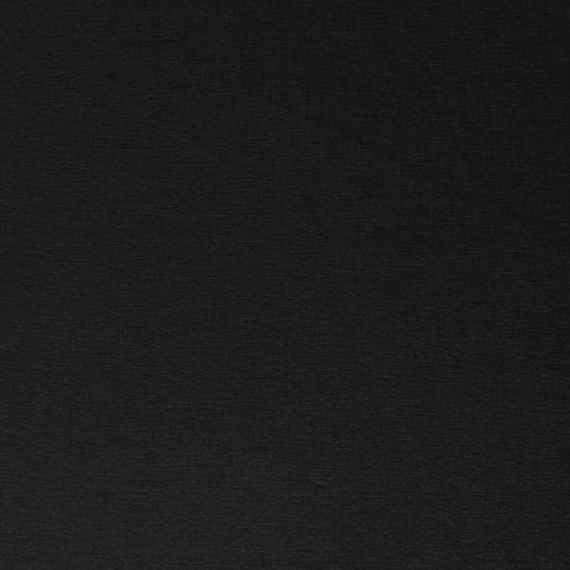eco knit cotton/spandex jersey - black