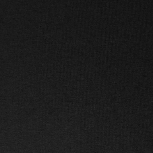 eco knit cotton/spandex jersey - black