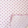 Italian "clip dot grid" clipped weave poplin