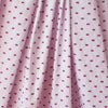 Italian "clip dot grid" clipped weave poplin