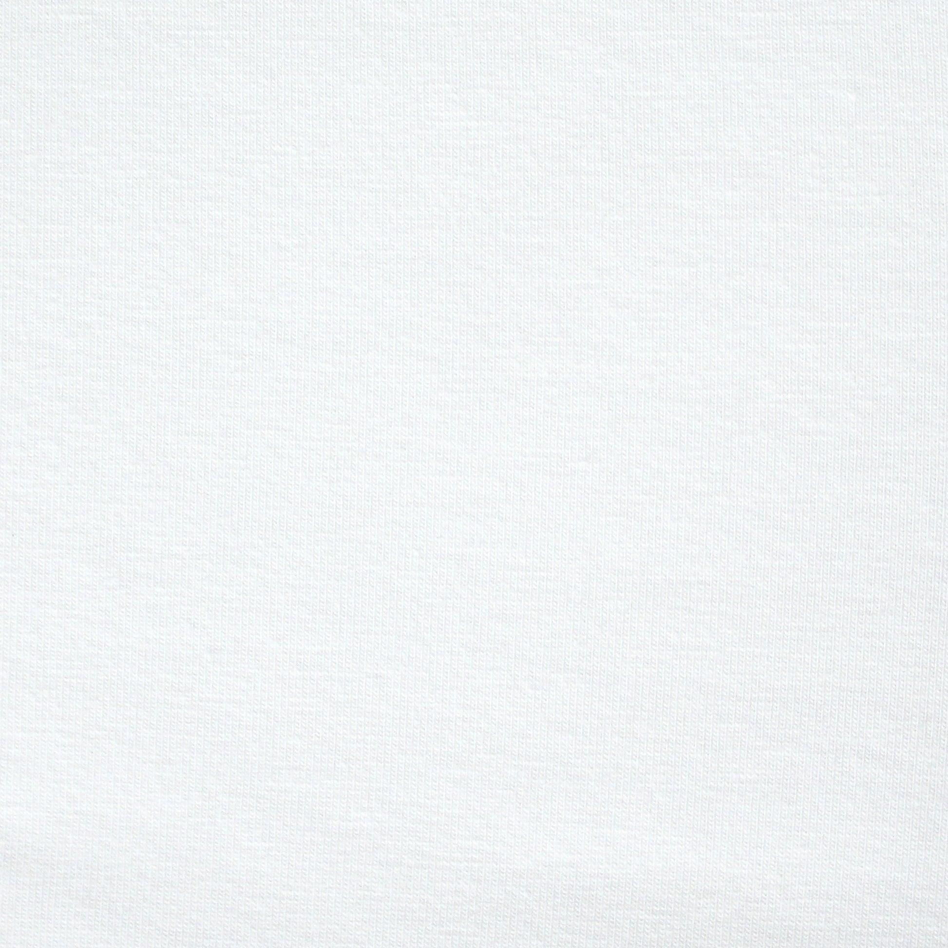 eco knit cotton/spandex jersey - optic white