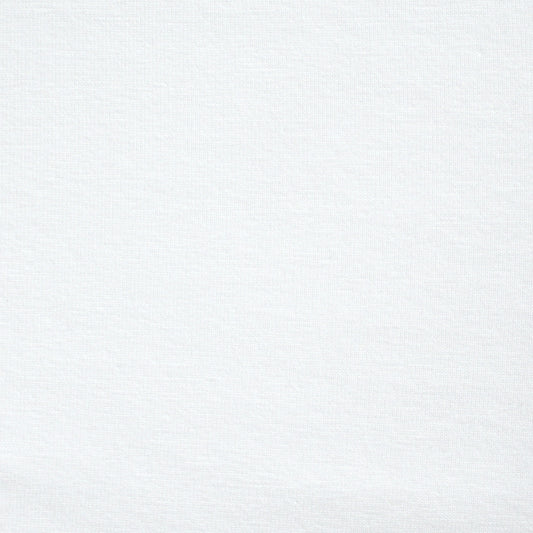 eco knit cotton/spandex jersey - optic white