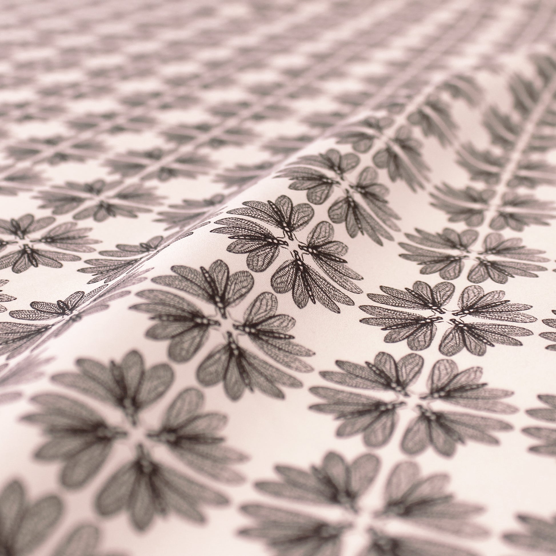 Italian 'moth flatlay' super soft cotton shirting
